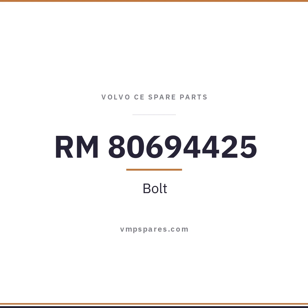 RM 80694425 – Bolt
