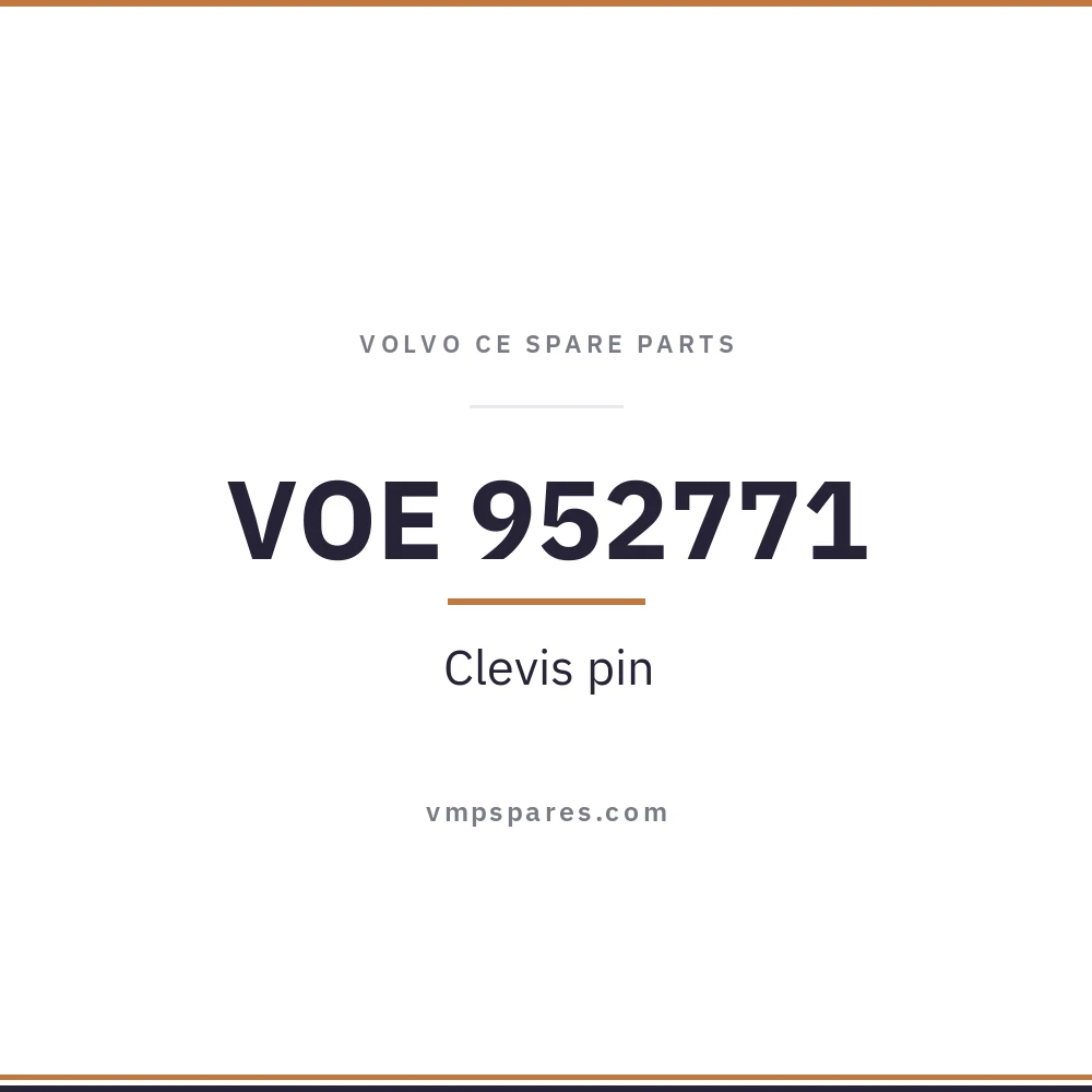 VOE 952771 – Clevis pin