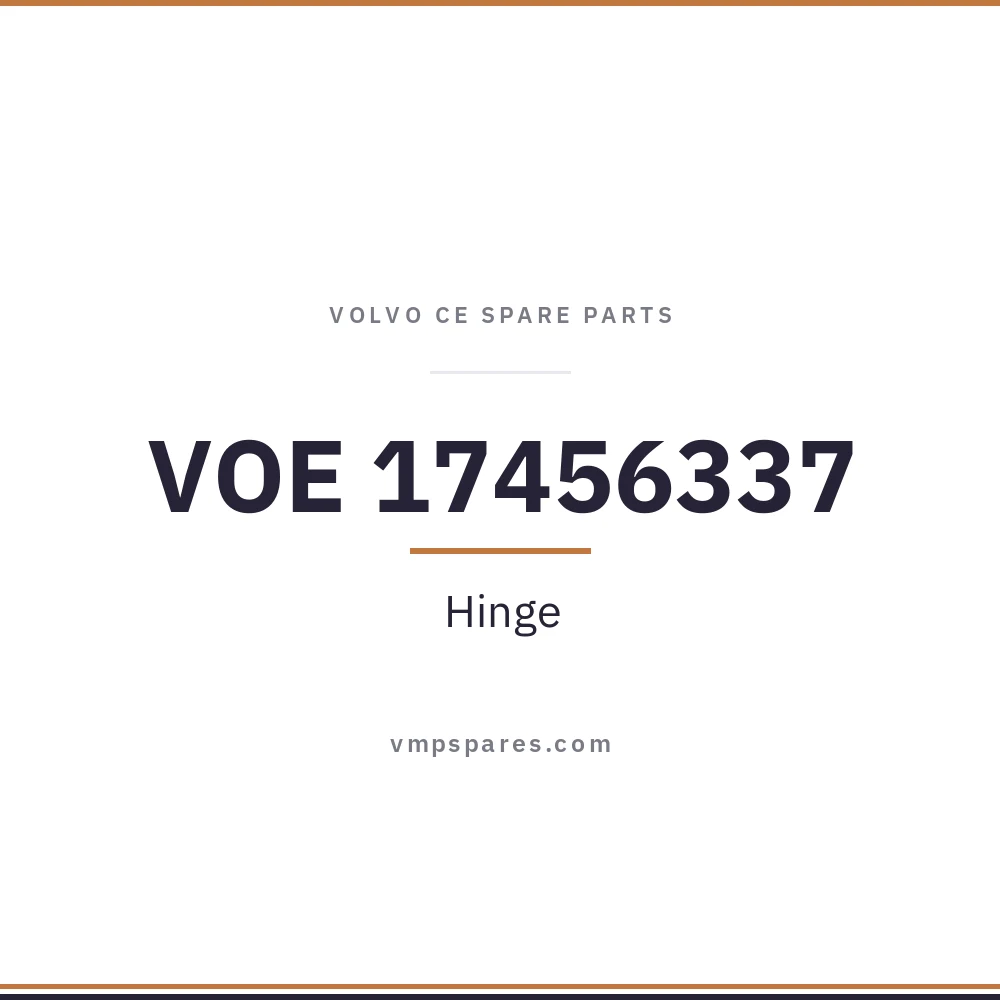 VOE 17456337 – Hinge