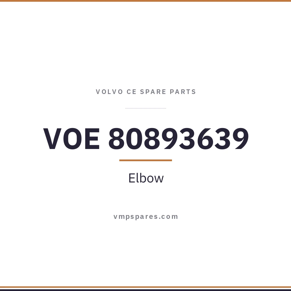 VOE 80893639 – Elbow