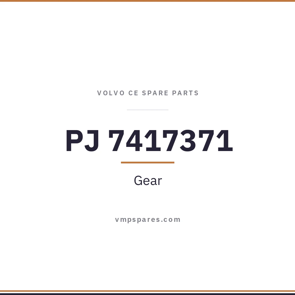 PJ 7417371 – Gear