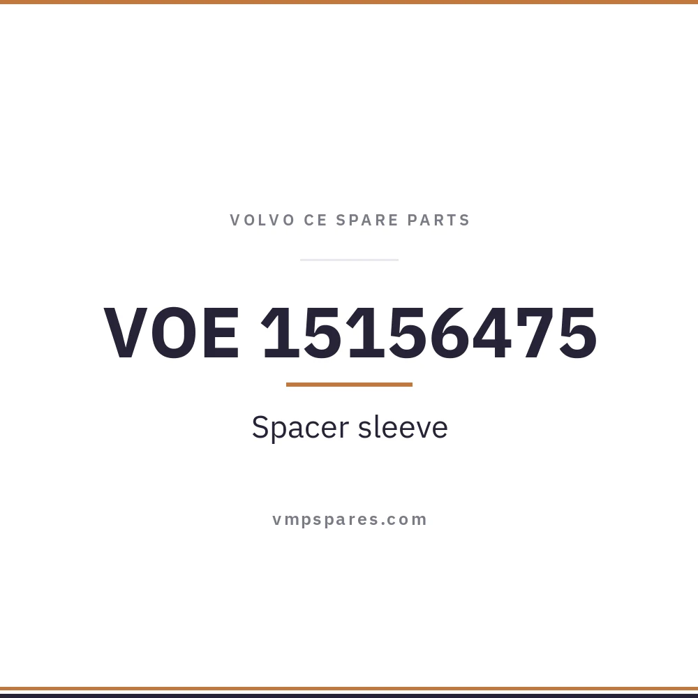 VOE 15156475 – Spacer sleeve