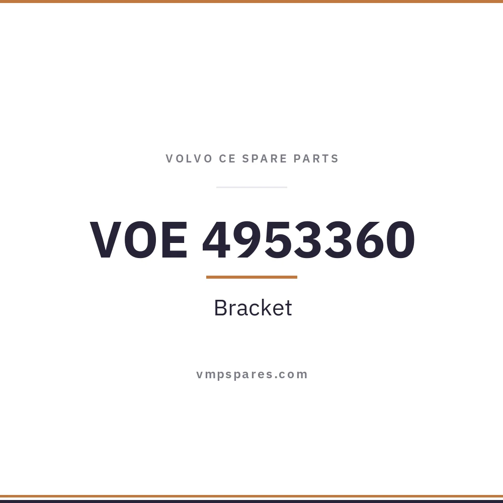 VOE 4953360 – Bracket