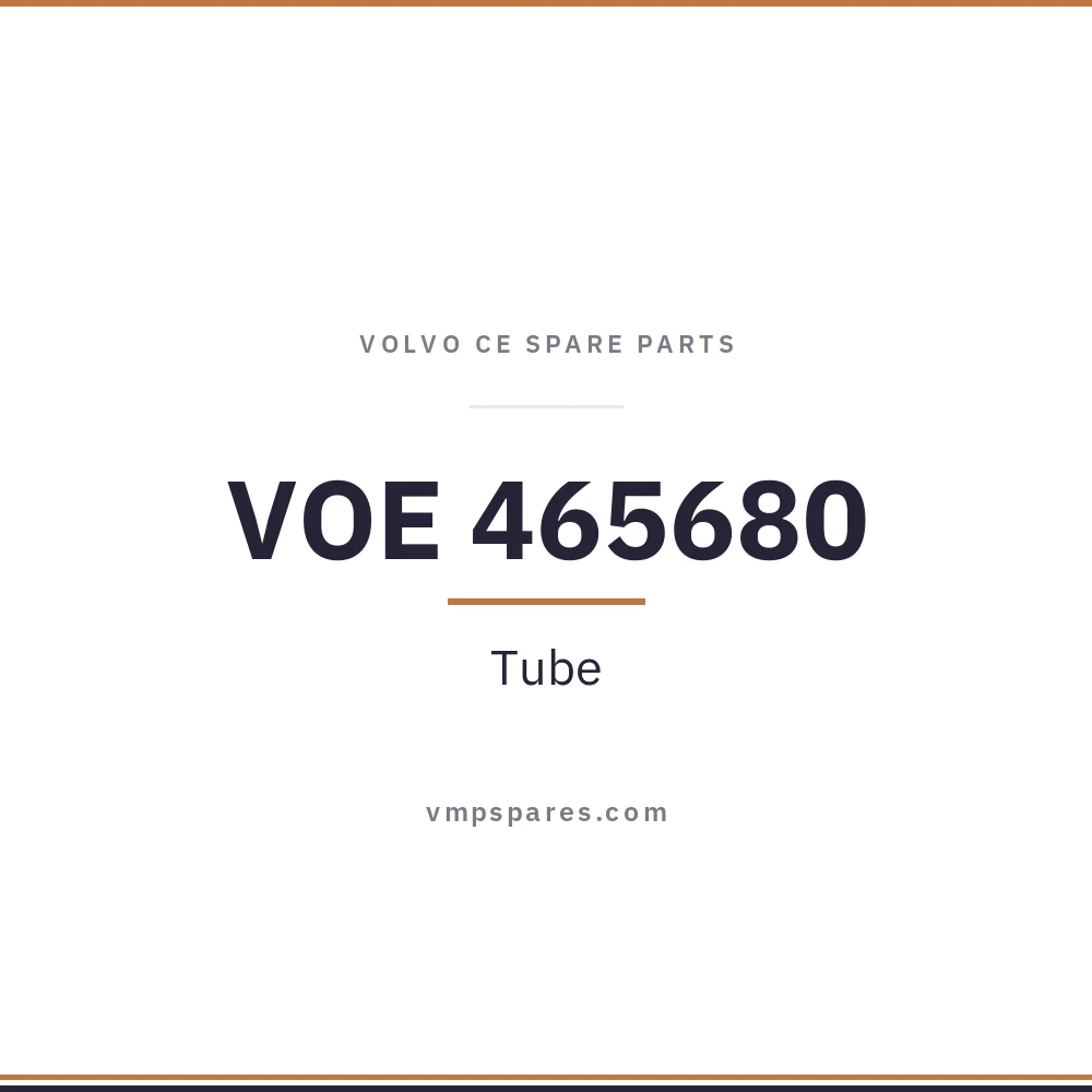 VOE 465680 – Tube