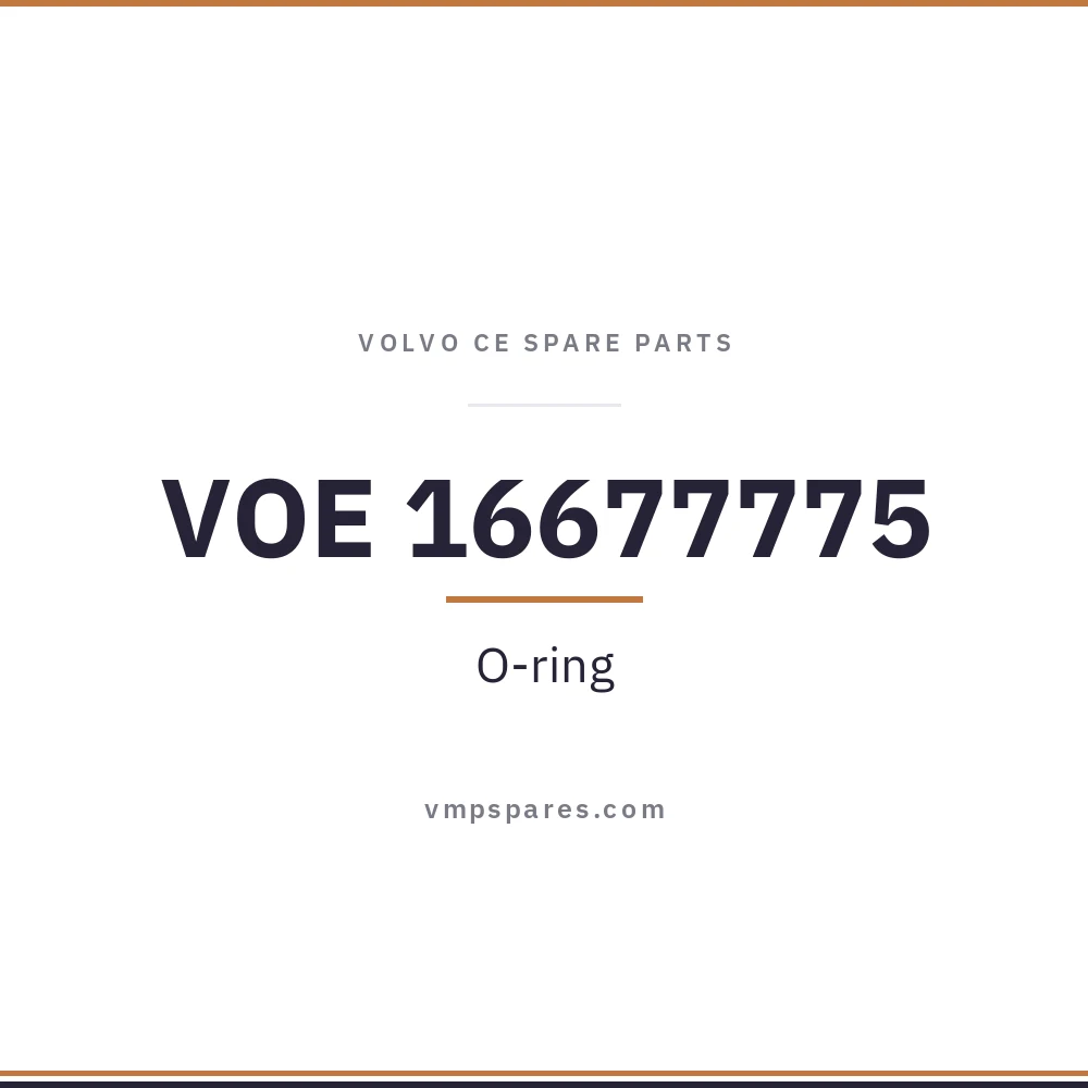 VOE 16677775 – O-ring
