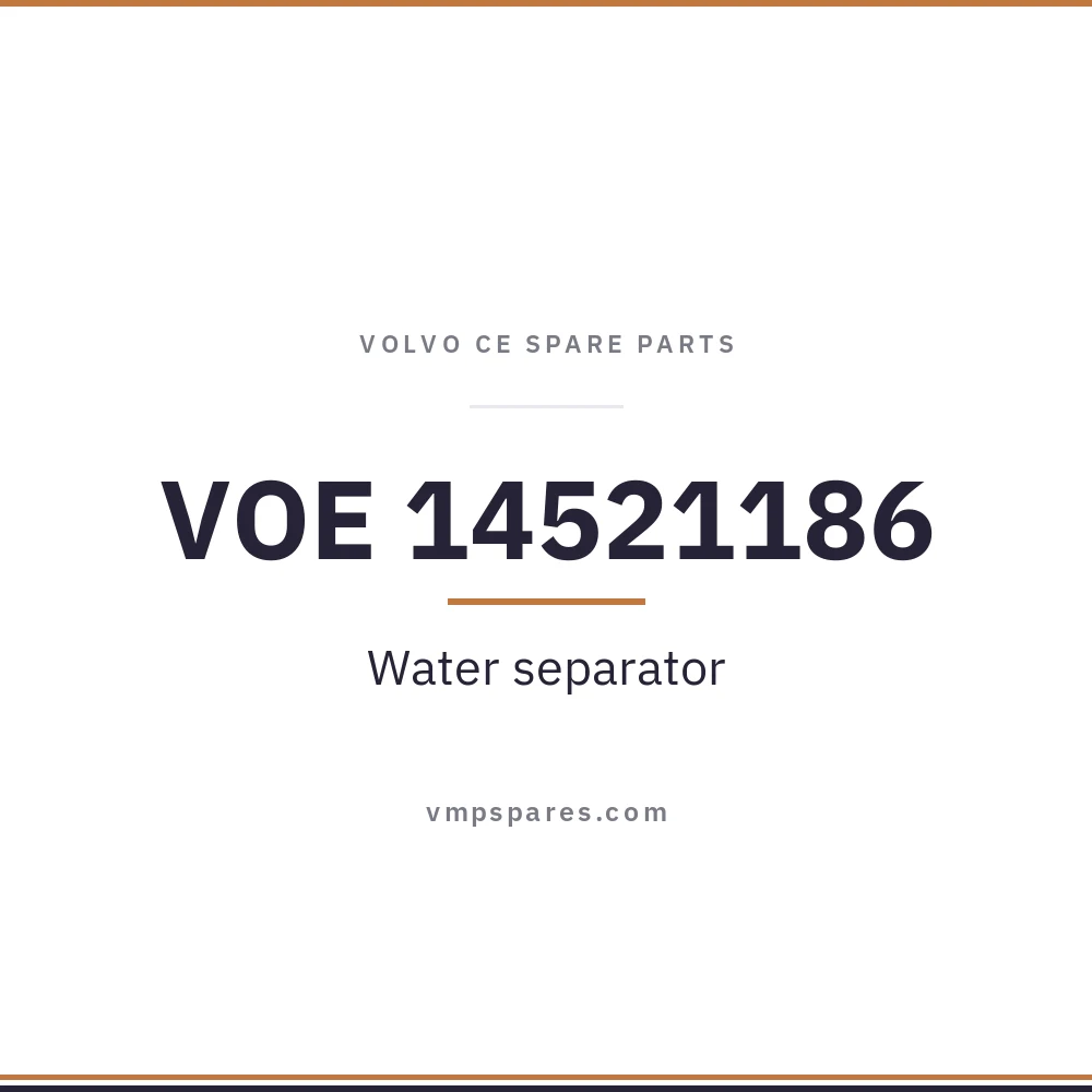 VOE 14521186 – Water separator