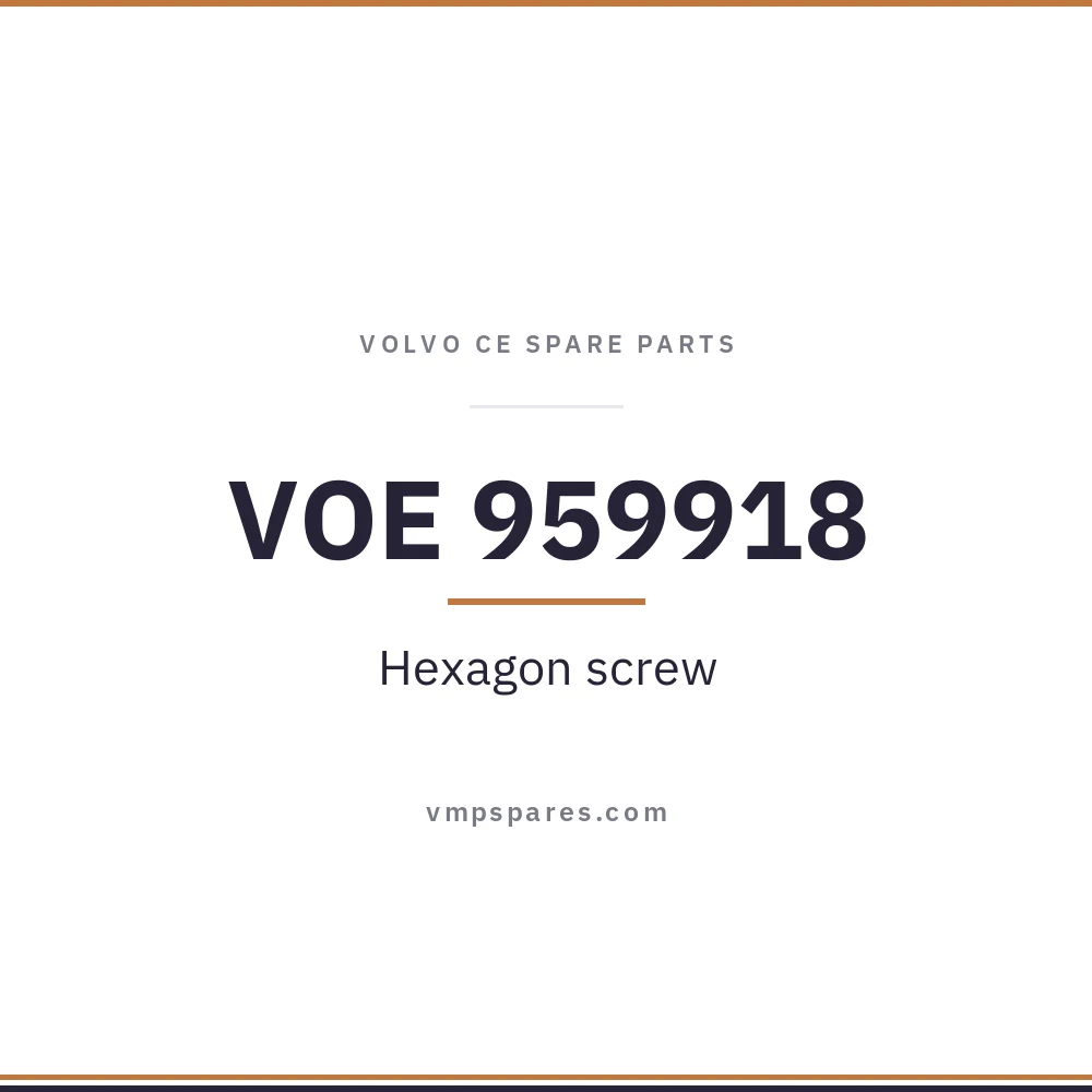 VOE 959918 – Hexagon screw