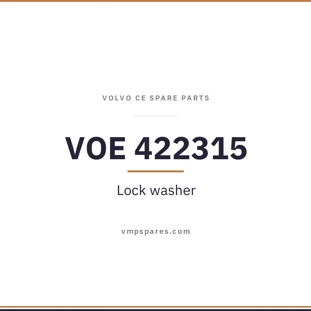 VOE 422315 – Lock washer