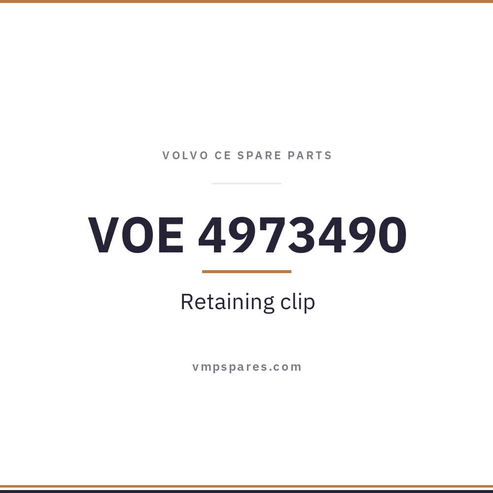 VOE 4973490 – Retaining clip