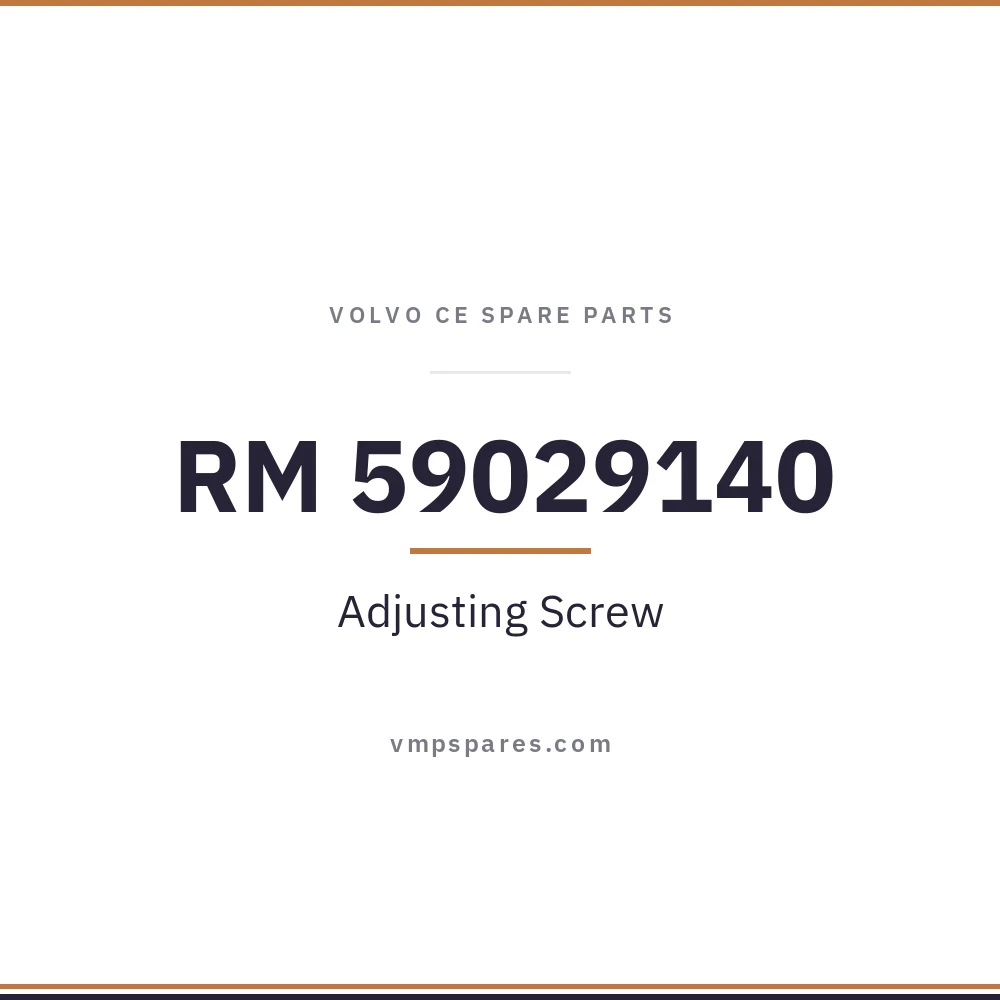 RM 59029140 – Adjusting Screw