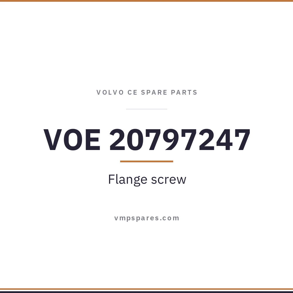 VOE 20797247 – Flange screw