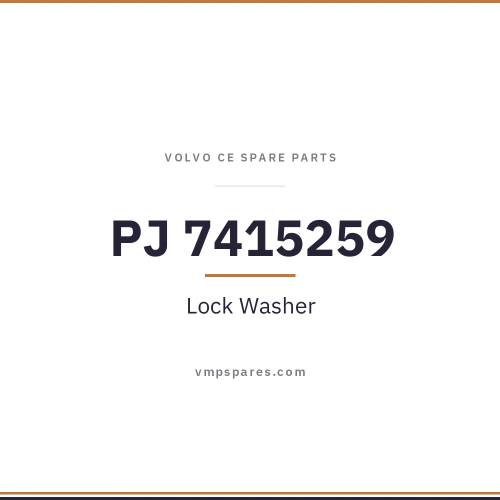 PJ 7415259 – Lock Washer