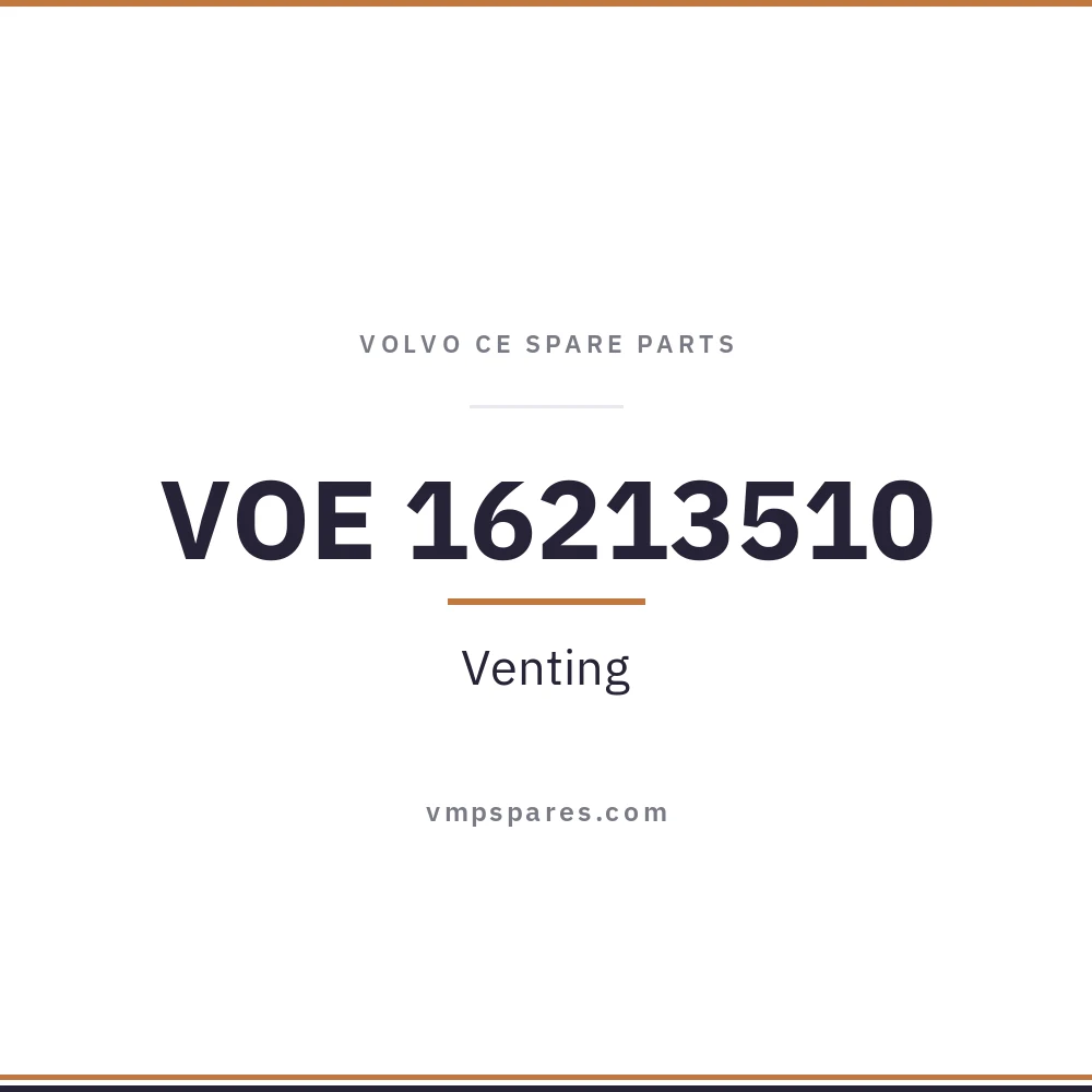 VOE 16213510 – Venting