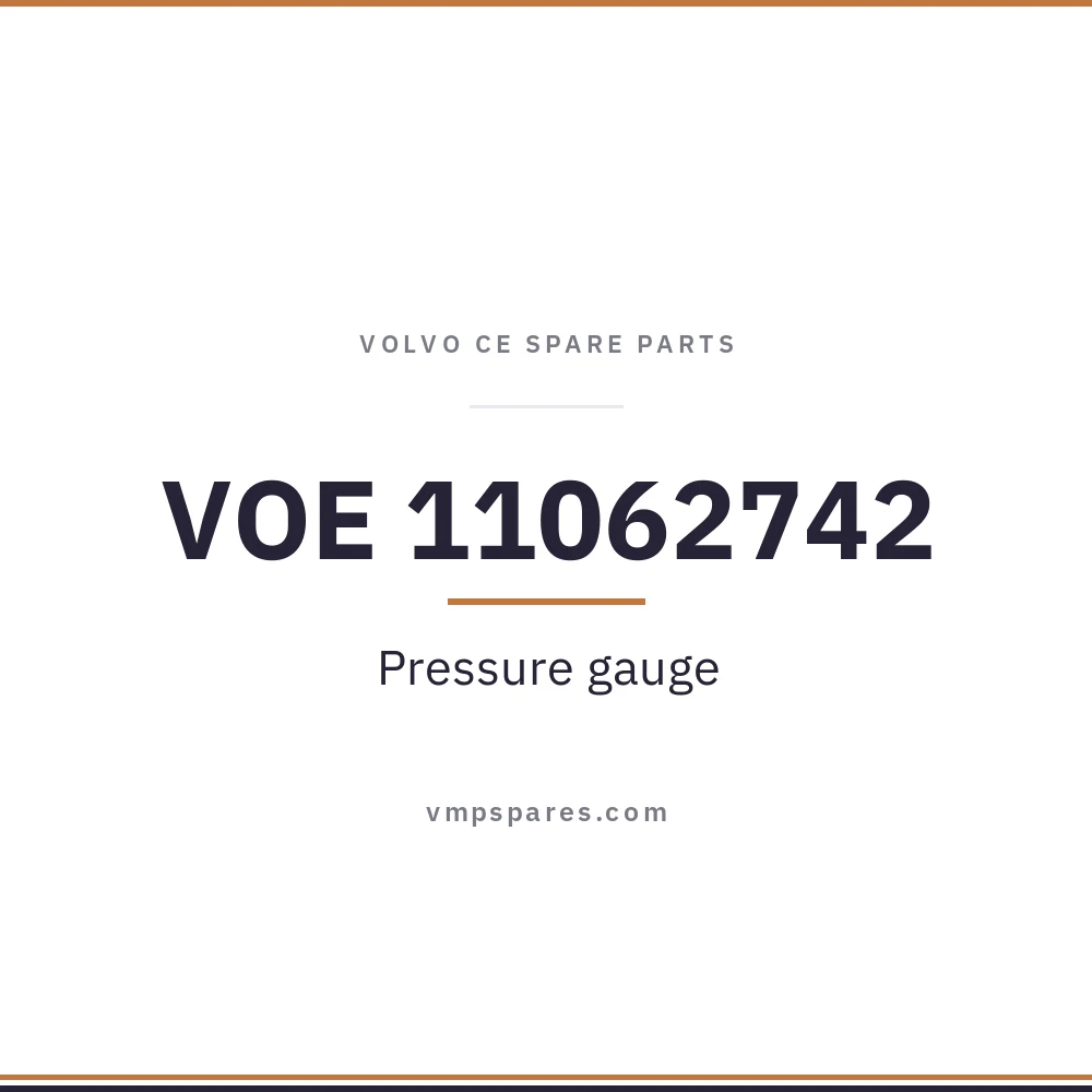 VOE 11062742 – Pressure gauge