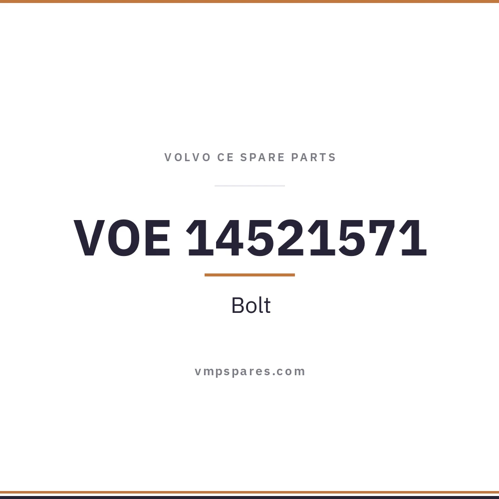 VOE 14521571 – Bolt