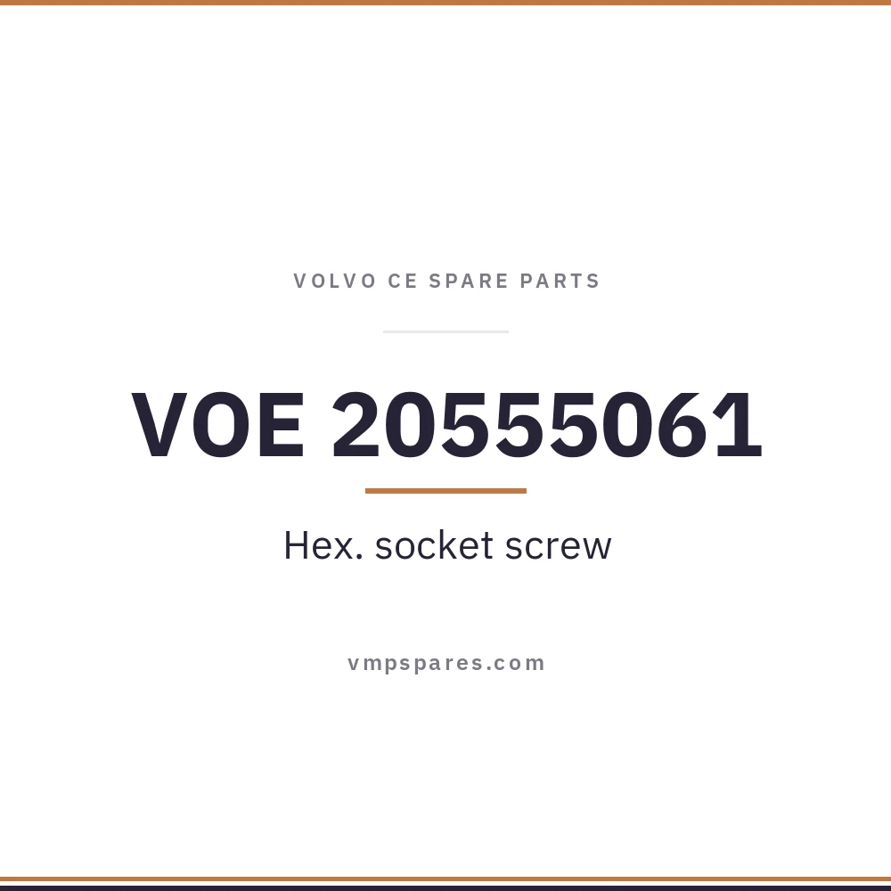 VOE 20555061 – Hex. socket screw