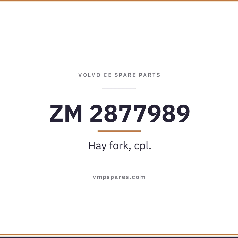 ZM 2877989 – Hay fork, cpl.