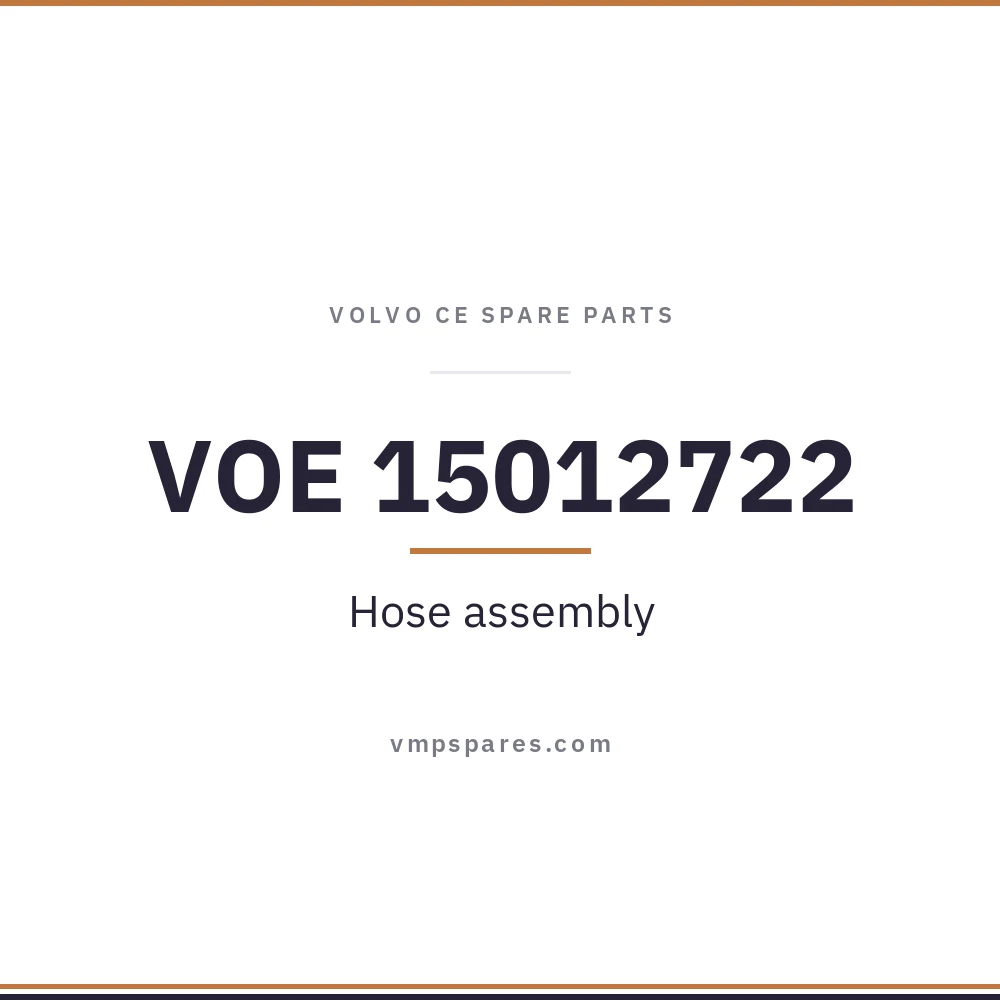 VOE 15012722 – Hose assembly