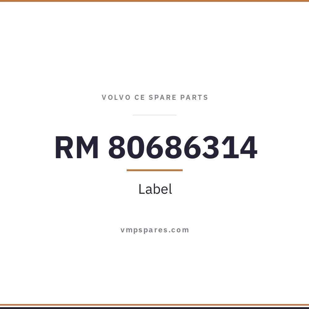 RM 80686314 – Label