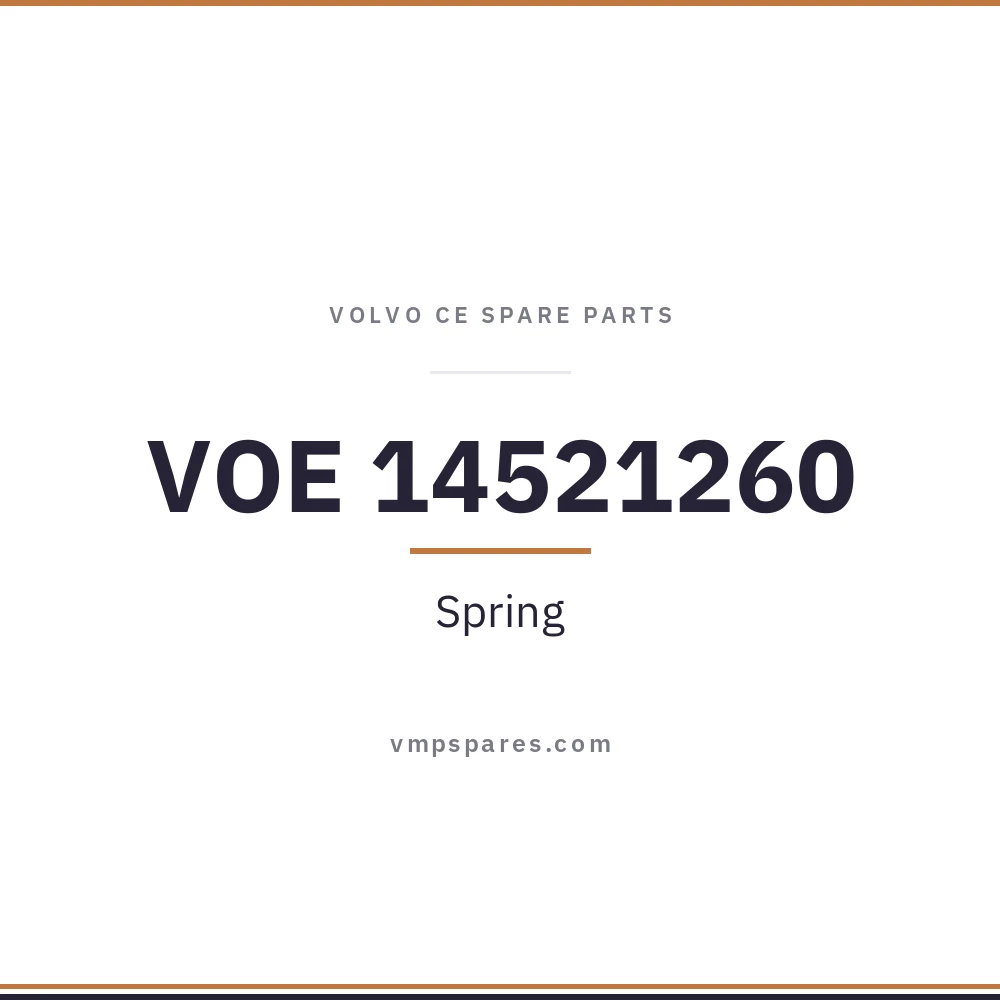 VOE 14521260 – Spring