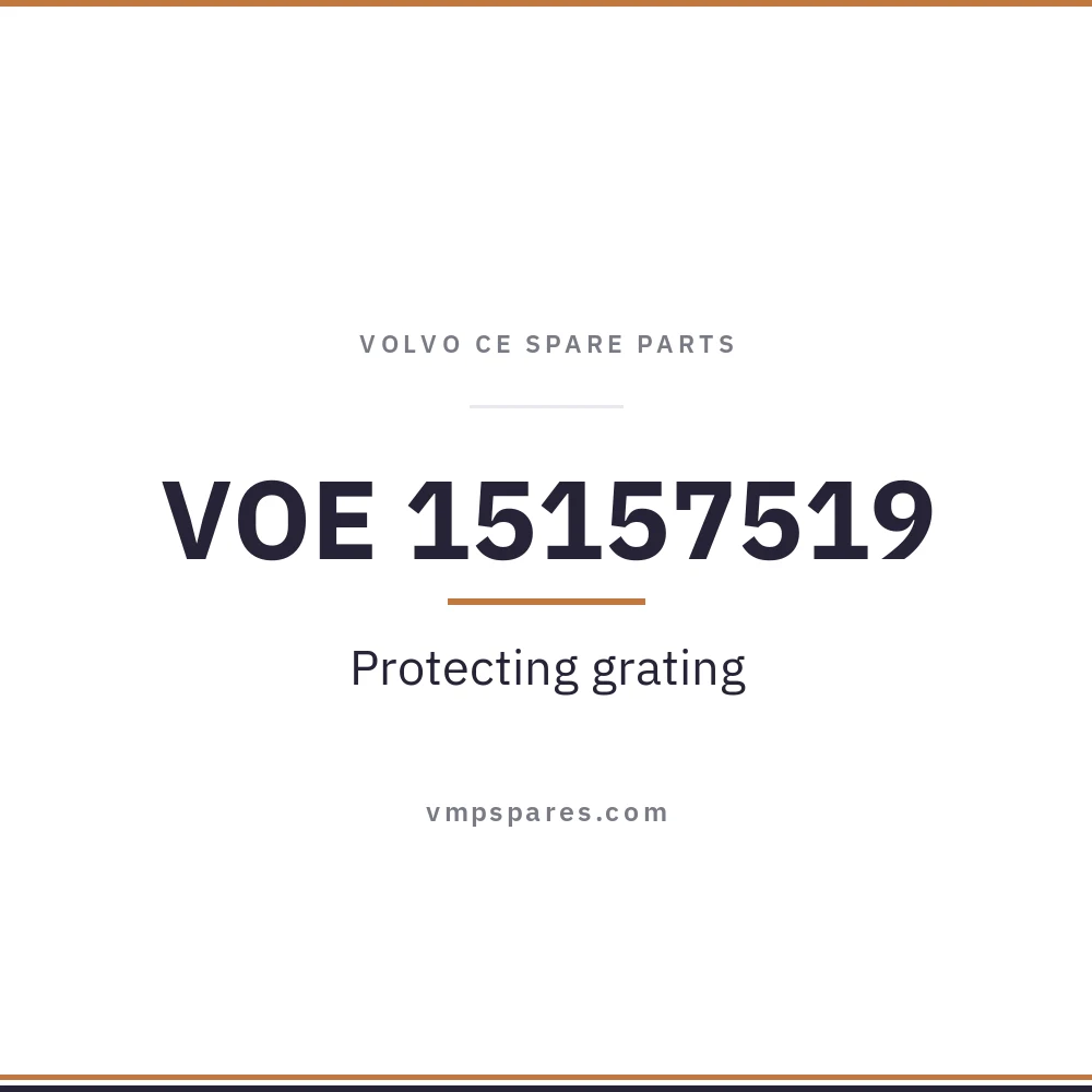 VOE 15157519 – Protecting grating