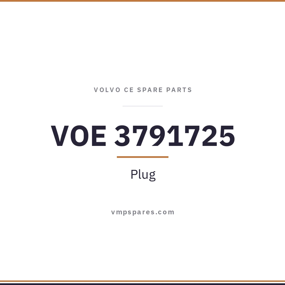 VOE 3791725 – Plug