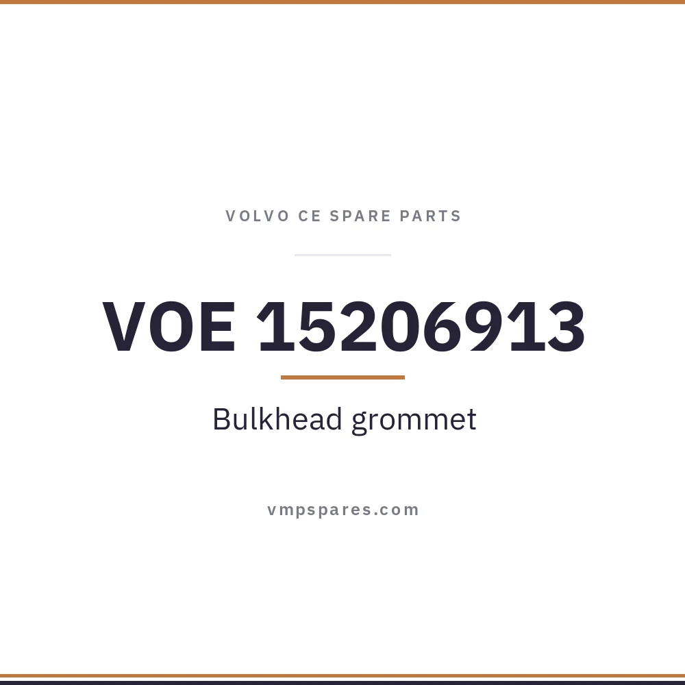 VOE 15206913 – Bulkhead grommet