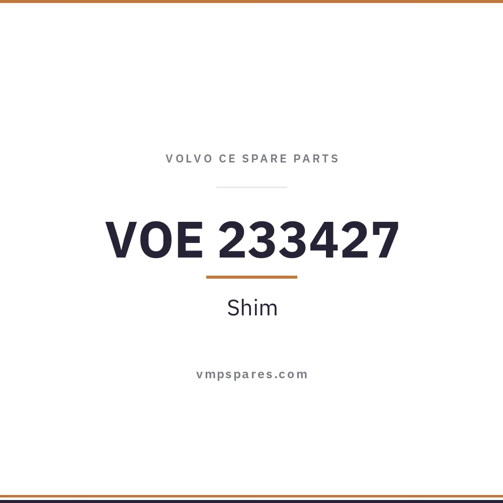 VOE 233427 – Shim