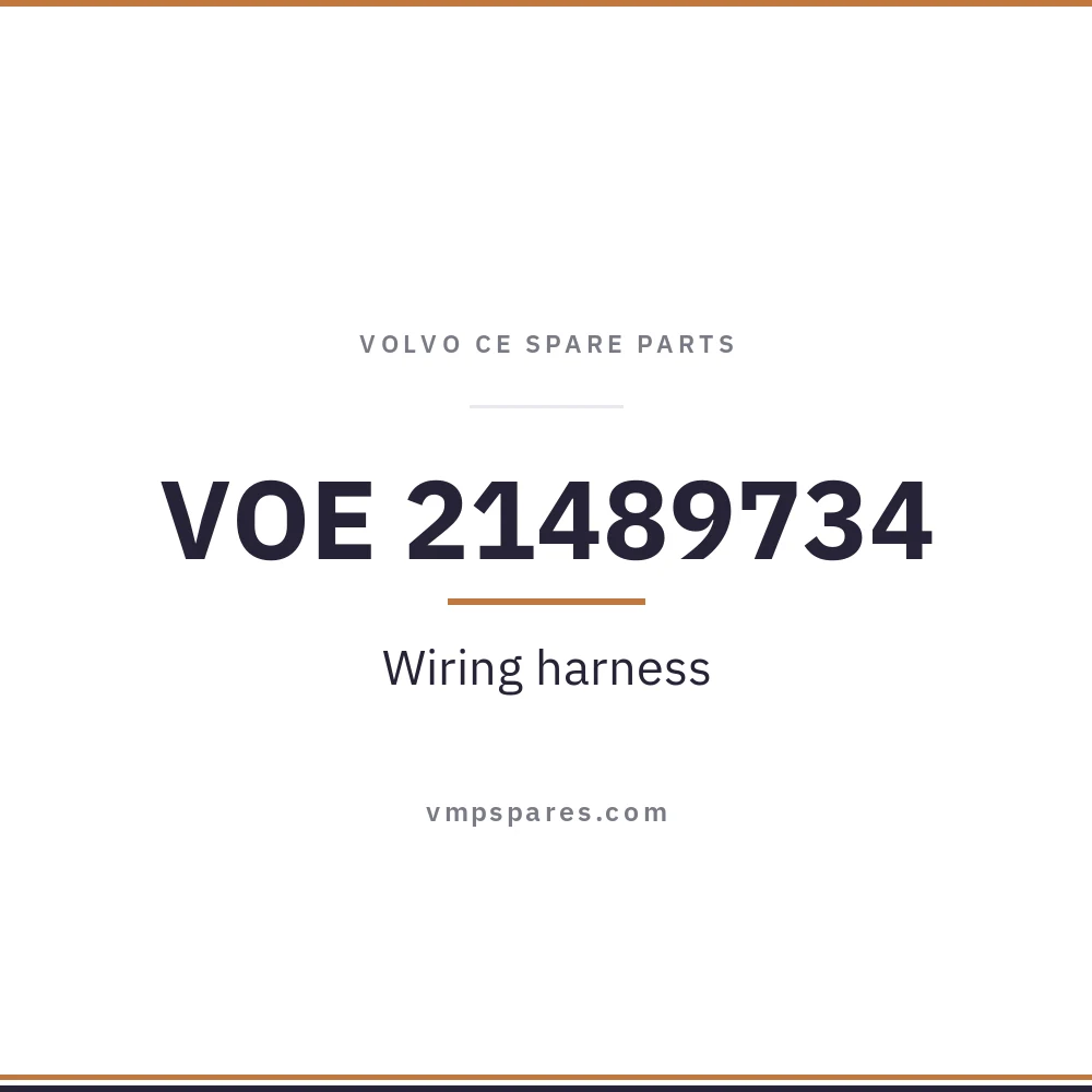 VOE 21489734 – Wiring harness