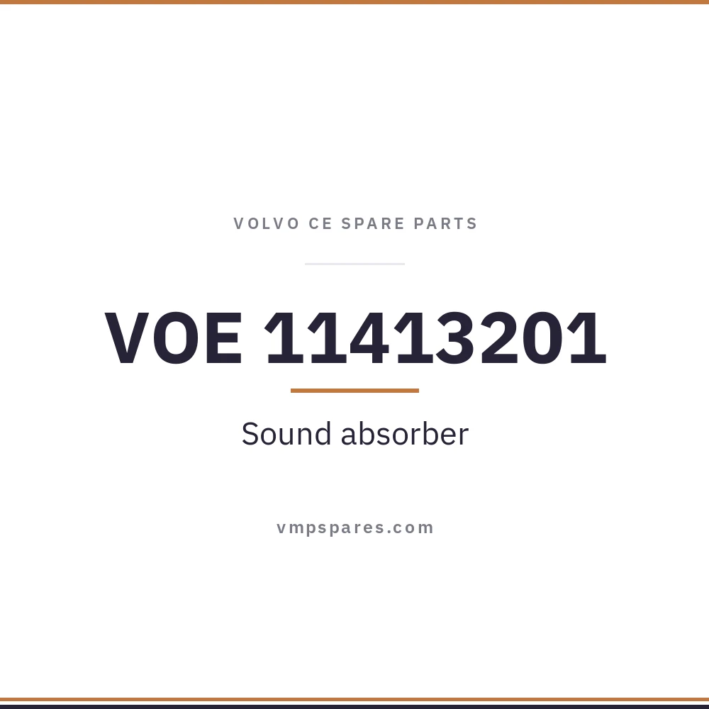 VOE 11413201 – Sound absorber