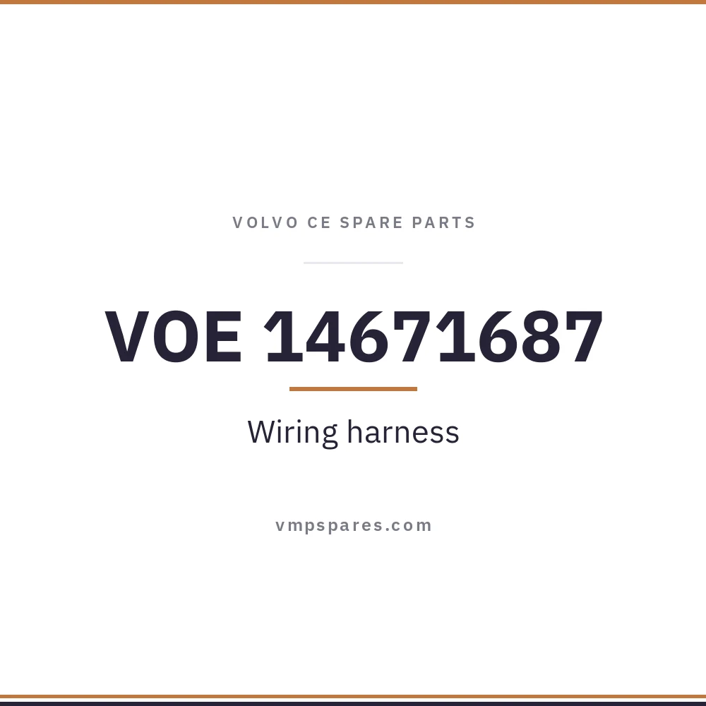 VOE 14671687 – Wiring harness