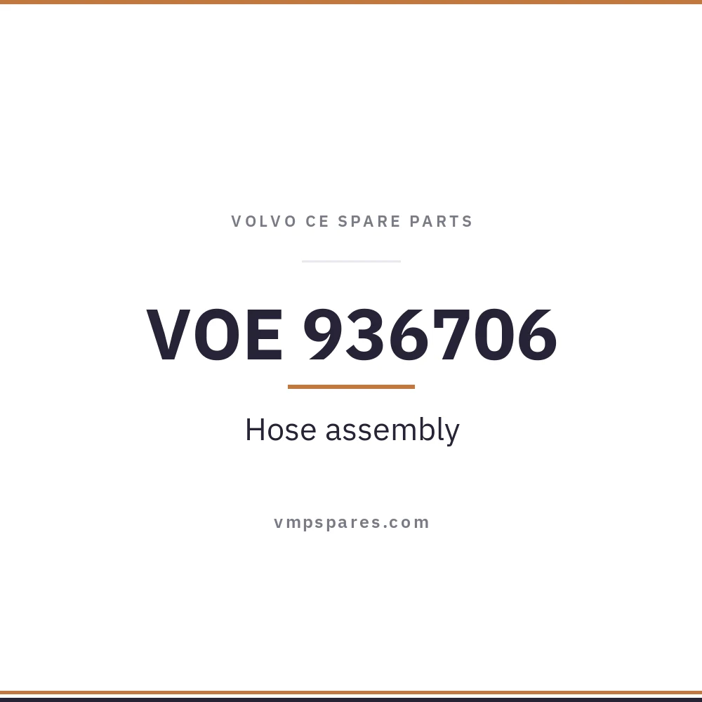 VOE 936706 – Hose assembly