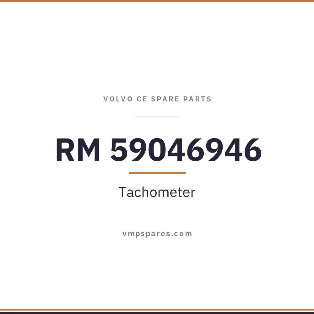 RM 59046946 – Tachometer