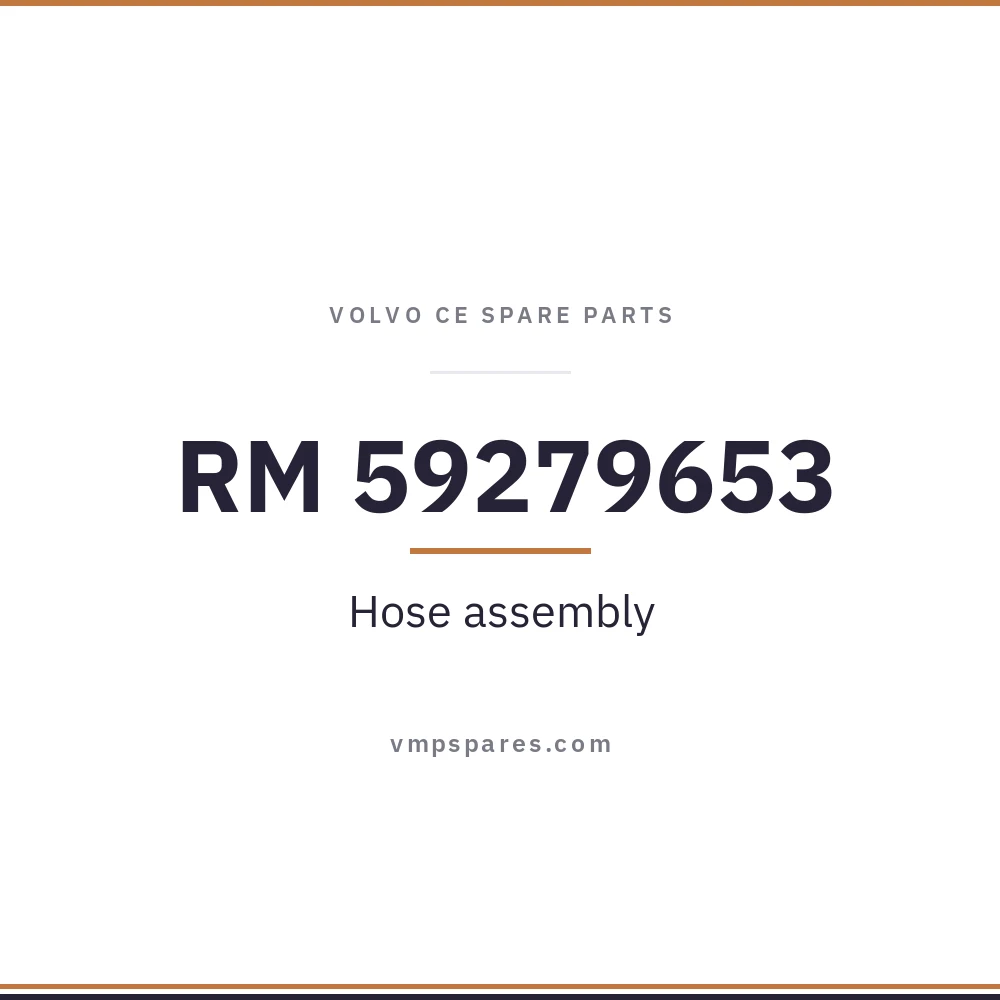 RM 59279653 – Hose assembly