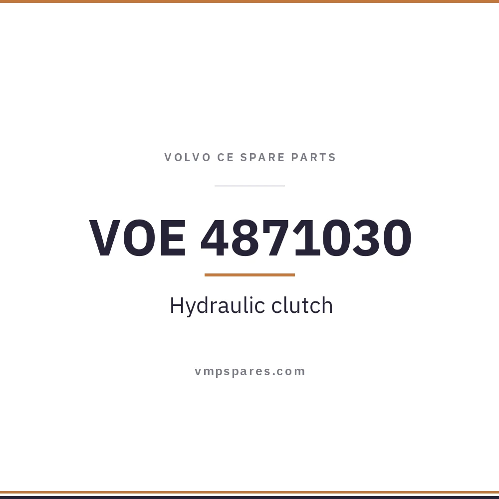 VOE 4871030 – Hydraulic clutch