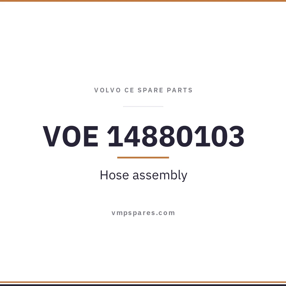 VOE 14880103 – Hose assembly