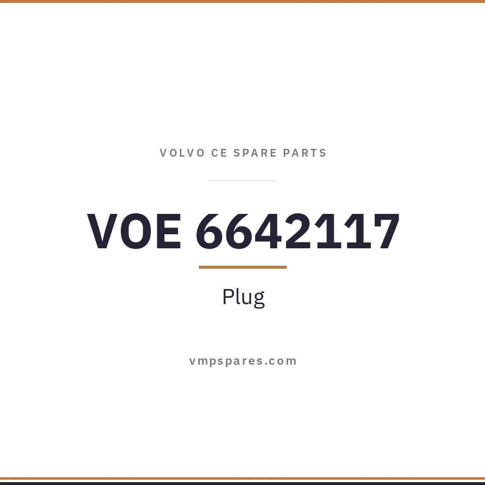 VOE 6642117 – Plug
