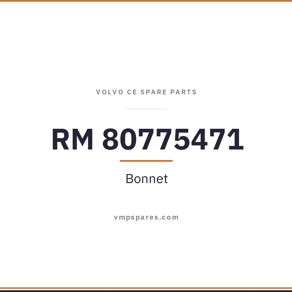 RM 80775471 – Bonnet