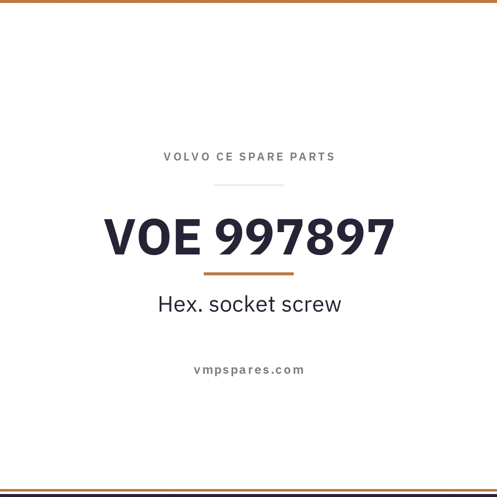 VOE 997897 – Hex. socket screw