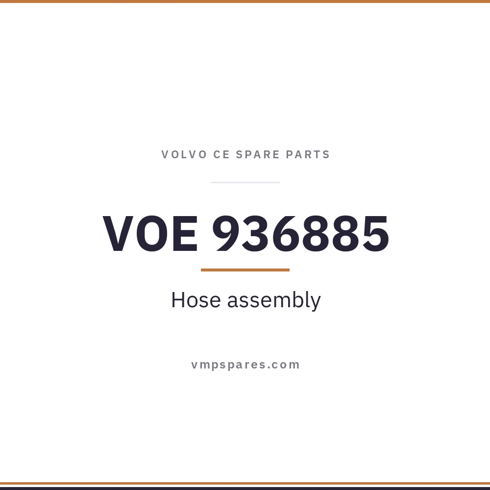 VOE 936885 – Hose assembly
