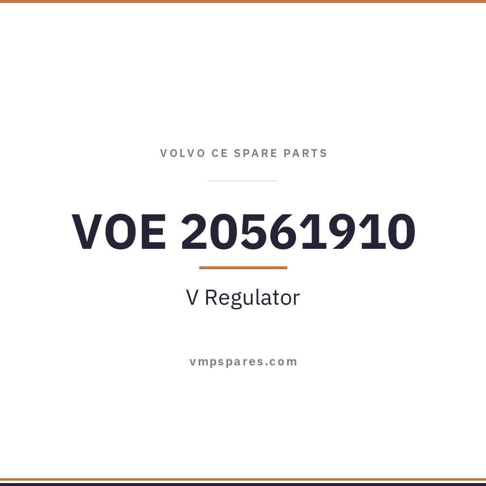 VOE 20561910 – V Regulator