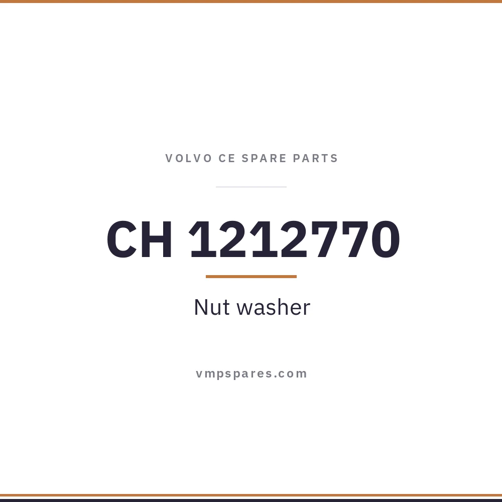 CH 1212770 – Nut washer