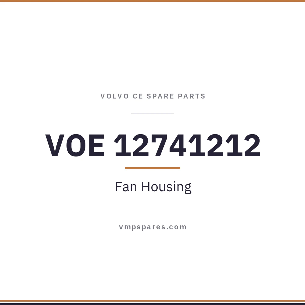 VOE 12741212 – Fan Housing