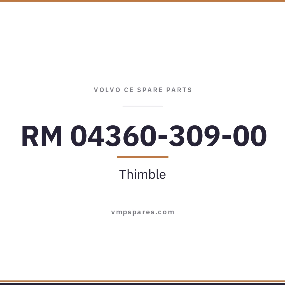 RM 04360-309-00 – Thimble