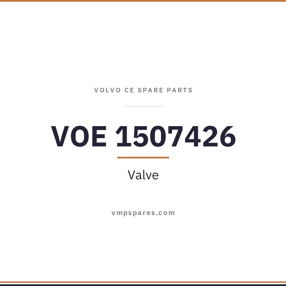 VOE 1507426 – Valve