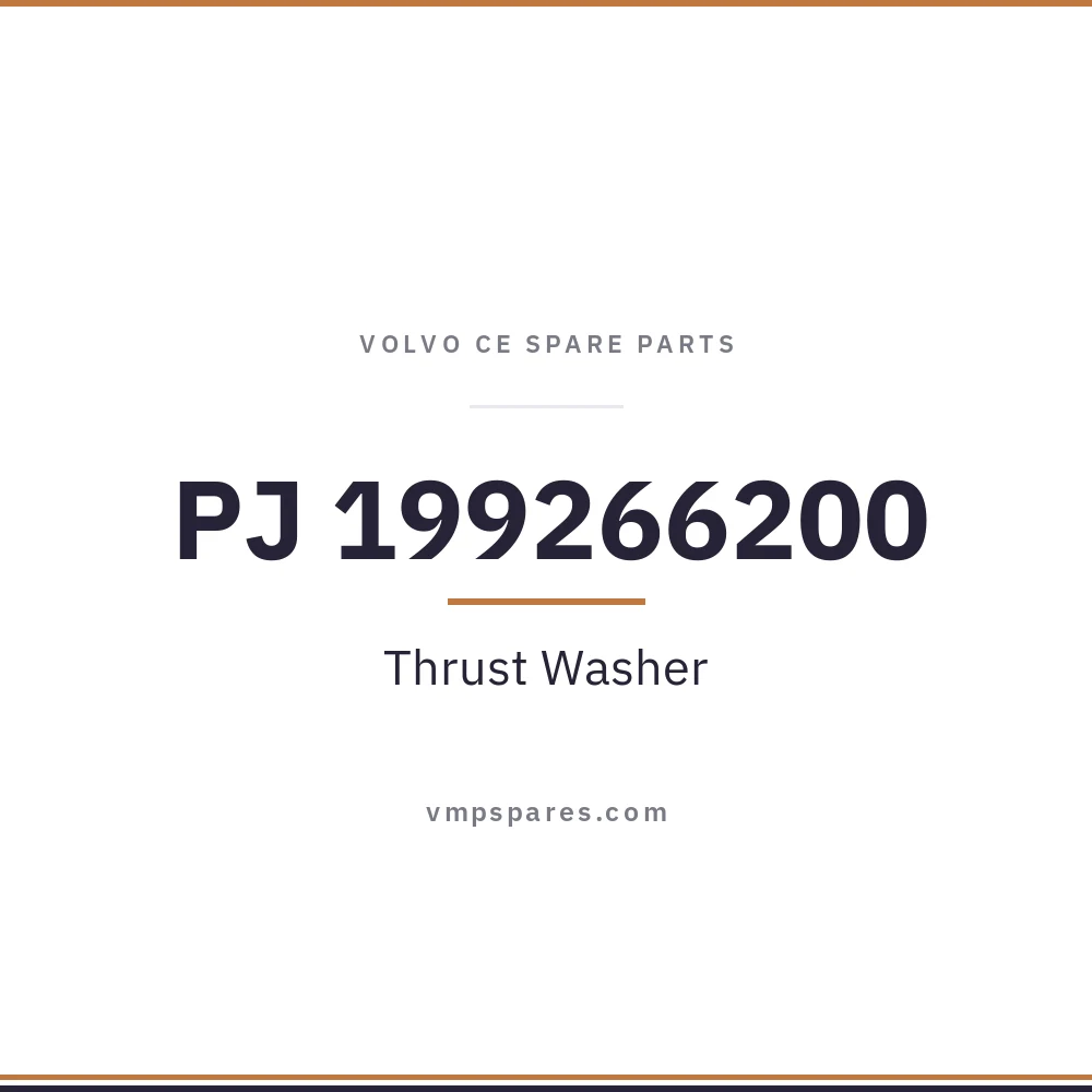 PJ 199266200 – Thrust Washer