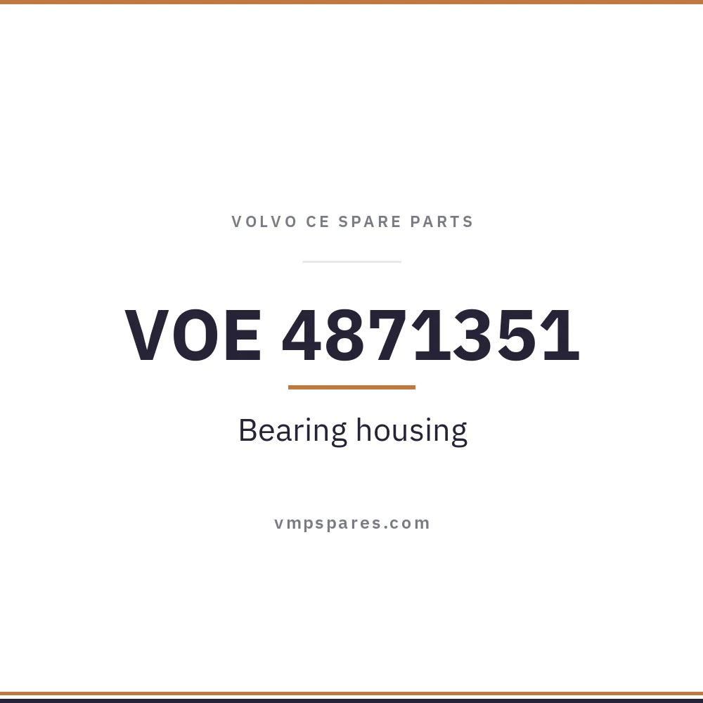 VOE 4871351 – Bearing housing