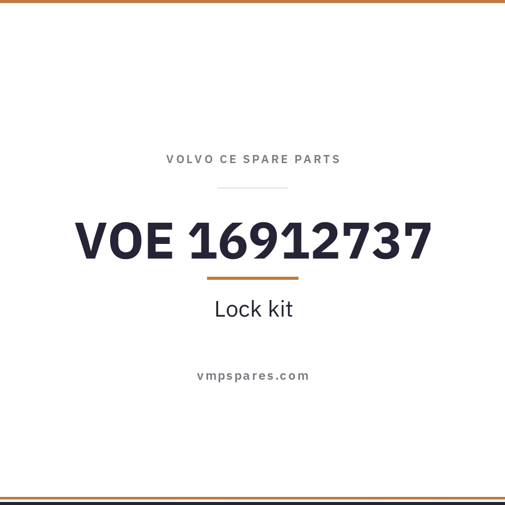 VOE 16912737 – Lock kit