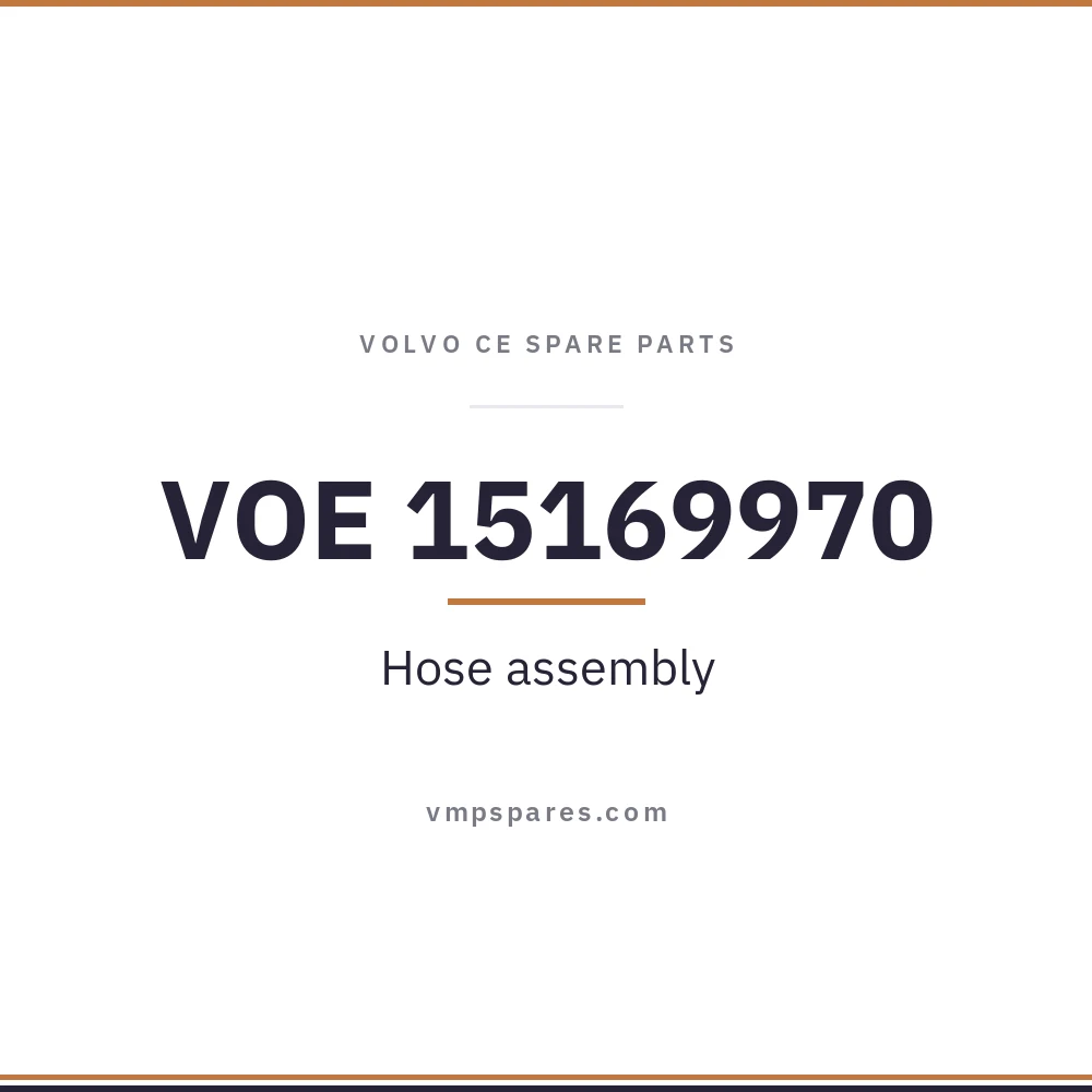 VOE 15169970 – Hose assembly