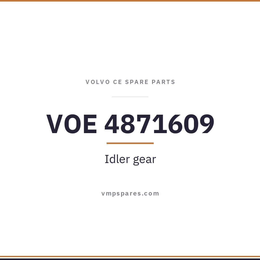 VOE 4871609 – Idler gear